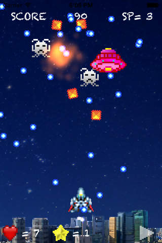 Space UFO Battle screenshot 2