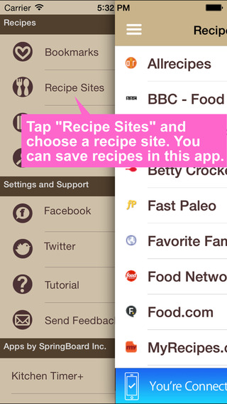 【免費生活App】Recipebookmarks - store, organize and search your favorite cooking recipes-APP點子