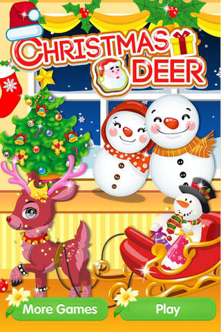 Christmas Deer - Great Holiday Dress Up screenshot 2