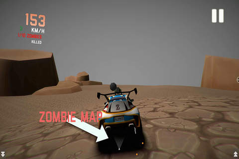 Zombie Death Race 3D screenshot 3