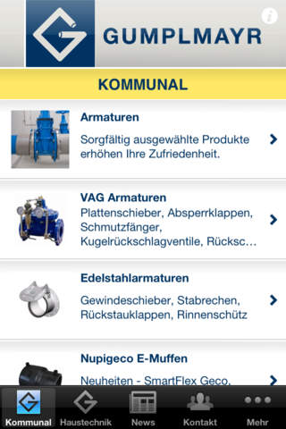 Gumplmayr – Kommunal- & Haustechnik screenshot 2