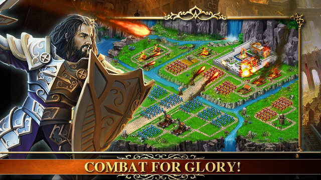 【免費遊戲App】Age of Kingdom:Battle for Warring Empire(Elite)-APP點子