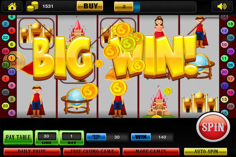 Amazing Black Magic Party Casino Games - Double-U-P and Win Big Jackpot Slots Machine Free screenshot 2