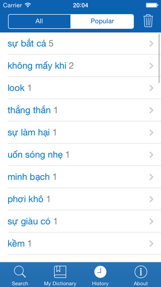 【免費教育App】Vietnamese <> English Dictionary + Vocabulary trainer-APP點子