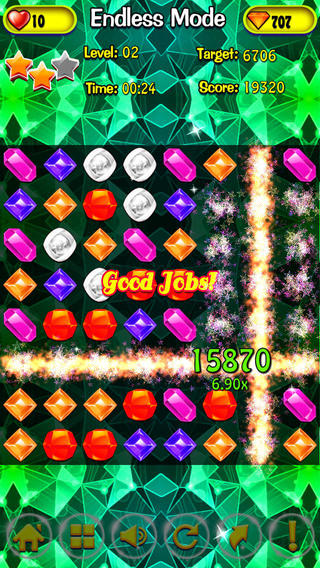 【免費遊戲App】Crazy Jewel-APP點子