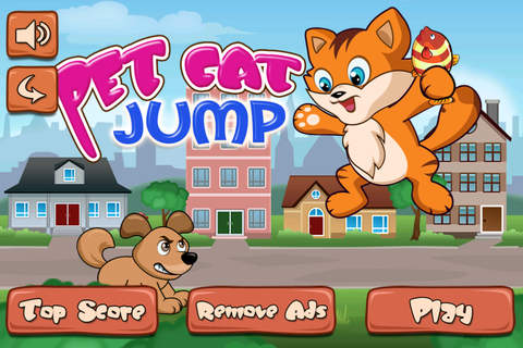 Pet Cat Jump Free - Addictive Top Game screenshot 3
