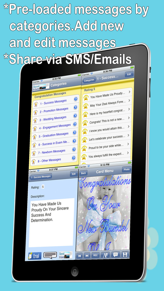 App Shopper Congratulation Cards Maker with Photo Editor