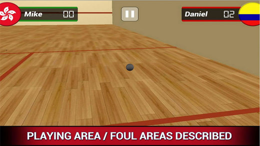 【免費遊戲App】Real Squash Sports - Free for iPad and iPhone-APP點子