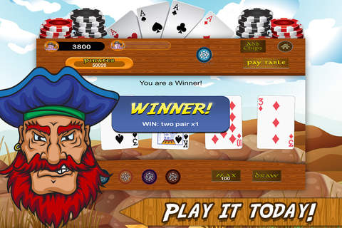 Video Poker HD - Treasure Chest screenshot 4