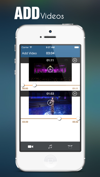 InstaVideo Audio Plus - Add background music to videos for Instagram Facebook Vine Youtube Videos - 