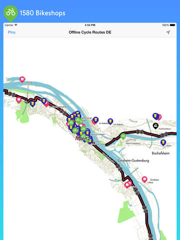 【免費健康App】Offline Cycle Routes Germany - National Maps of the German Cycling Path Network for Bike Rides all across Germany-APP點子