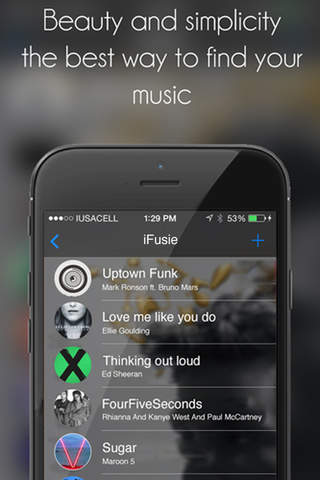 TunePlayer: iFusie Playlist Manager & Catcher Pro For Music App screenshot 3