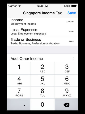 【免費財經App】Singapore Income Tax Cal-APP點子