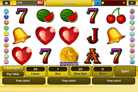 AAA Aabsolute Spin Bonus Vegas Casino Slots - Free screenshot 2