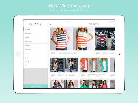 【免費生活App】Jane - Shop Daily Boutique Deals-APP點子