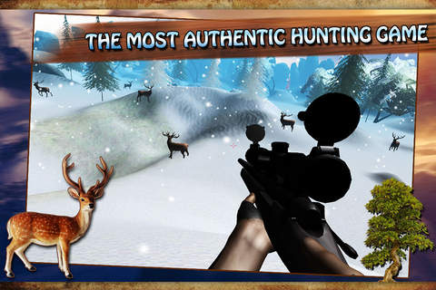 Snow Deer Hunter Simulator 2016 screenshot 4