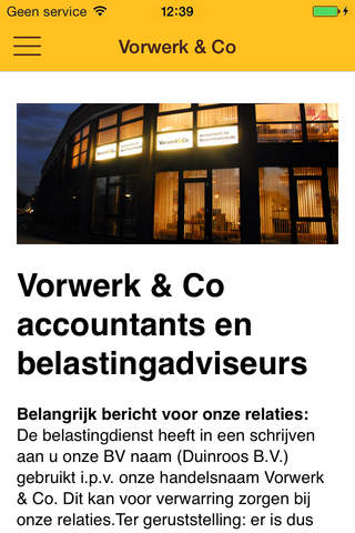 Vorwerk & Co accountants screenshot 2
