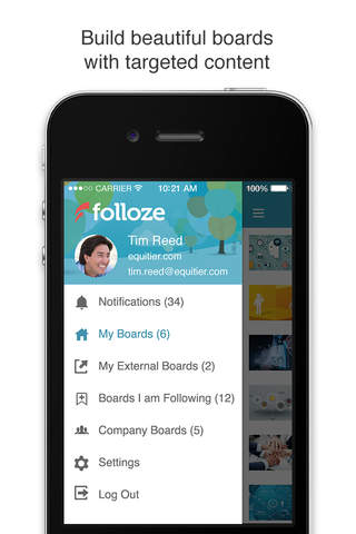 Folloze screenshot 2