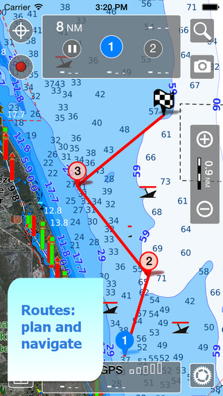 免費下載交通運輸APP|Aqua Map Emirates - Marine GPS Offline Nautical Charts for Traveling Boating Fishing and Sailing app開箱文|APP開箱王