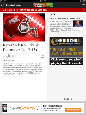 【免費新聞App】KNWA Northwest Arkansas News, Fox News Edge, and Razorback Nation-APP點子