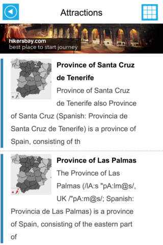Canary Islands (Tenerife, Fuerteventura, Gran Canaria) Offline GPS Map & Travel Guide Free screenshot 3