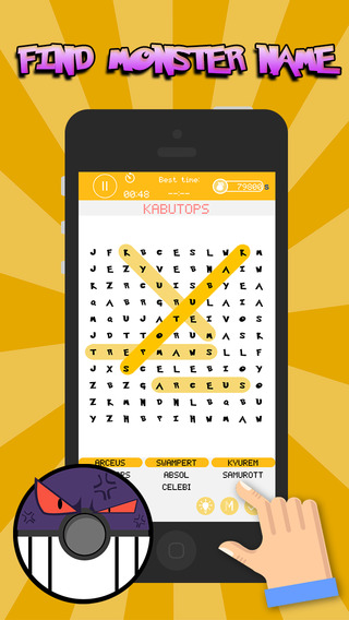 免費下載遊戲APP|Words Search Pocket Monsters Puzzle Games app開箱文|APP開箱王