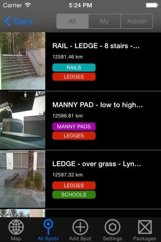 Skate Spots App screenshot 2