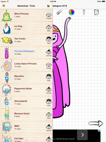 【免費旅遊App】Learn To Draw : Adventure Time Edition-APP點子