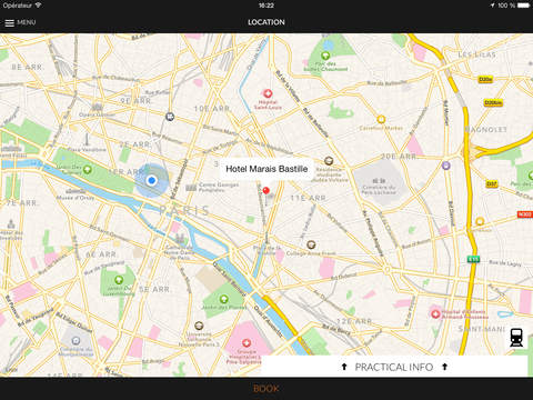 免費下載旅遊APP|Hotel Marais Bastille Paris for iPad app開箱文|APP開箱王