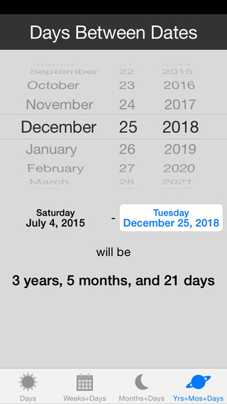 【免費工具App】Days between Dates-APP點子