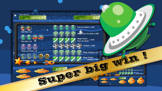 【免費遊戲App】Alien Gmones  Invasion Slot Machines  :  Mega Billions Bonus  Jackpot-APP點子