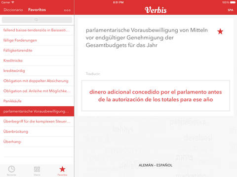 【免費書籍App】Verbis Diccionario Español-Alemán de Finanzas, Banca y Contabilidad-APP點子