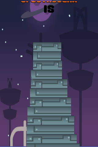 Outerspace Building: Tap to stack blocks of alien parts to the highest! screenshot 4