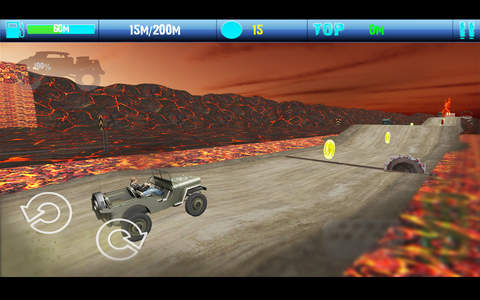 4x4 Hill Climb Racing 3d screenshot 2
