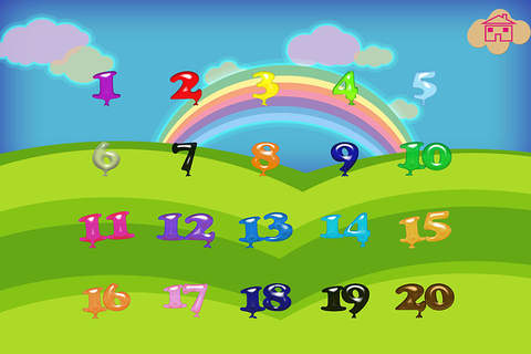 123 Counting Preschool Learning Experience Catch Numbers Game screenshot 2