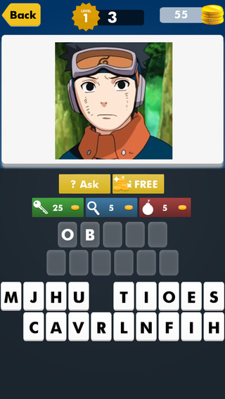 Anime Trivia Quiz Naruto Edition Games ~ Guessing manga tv characters watch in shippuden episodes