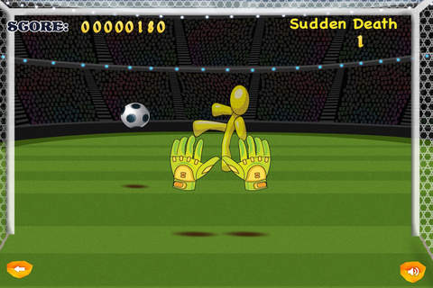 A StickMan Soccer Ball Save - Flick Sport Football Solo League screenshot 3