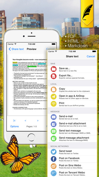 【免費生產應用App】Textkraft Pocket - Read, write, research & share-APP點子