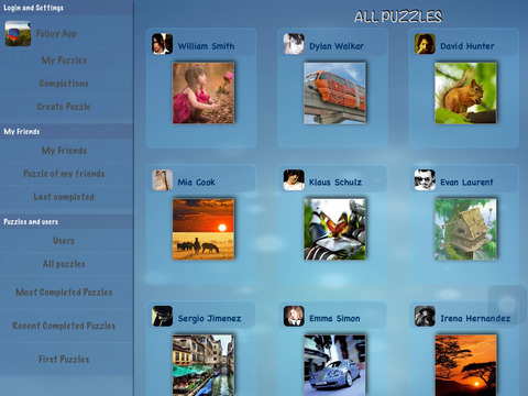 【免費遊戲App】PulJoy, Social Jigsaw Puzzle-APP點子