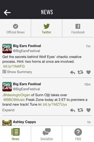 Big Ears Festival screenshot 3