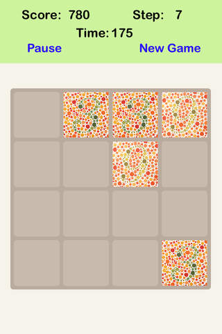 Color Blind Treble 4X4 - Sliding Number Blocks screenshot 3