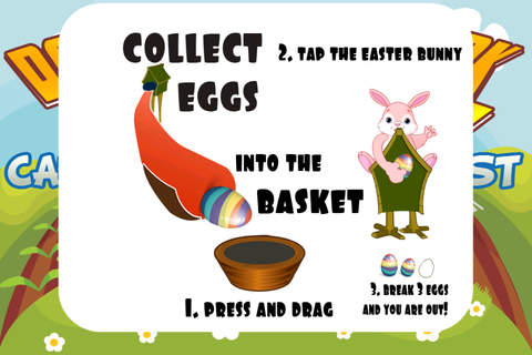 Don't Drop & Break the Easter Eggs Catching Basket Test PRO screenshot 3