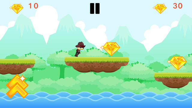 【免費遊戲App】Diamond Runner-APP點子