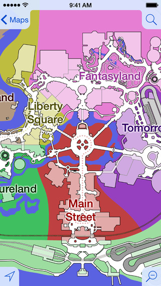 【免費旅遊App】Disney World Maps Free-APP點子