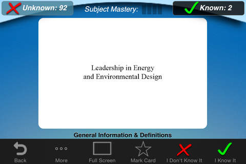 LEED® BD&C Flashcards: Building Design & Construction screenshot 4