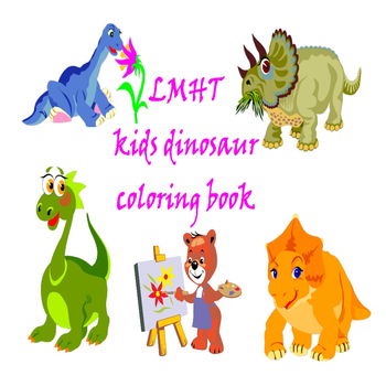 LMHT kids dinosaur coloring book 遊戲 App LOGO-APP開箱王