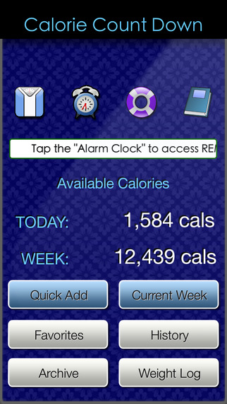 【免費健康App】Calorie Count Down-APP點子