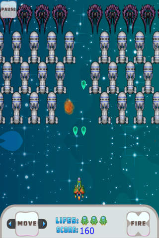 Space Attack Invaders Warfare - Epic Battle World Rescue FREE screenshot 4