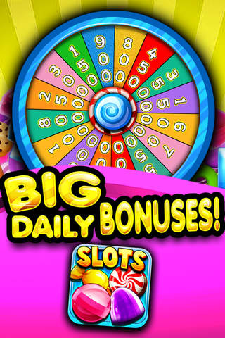 Candy Slots Casino 2 - Double U Magic Wonderland Of Best Casino Social Slots Free screenshot 3