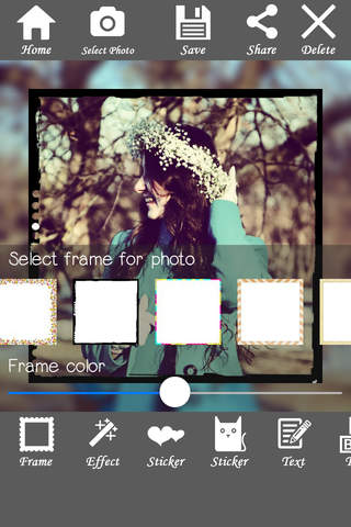 Blur Effect Photo Frame - Magic Photo Editor and Pic Frame Stitch for Instagram FREE screenshot 4